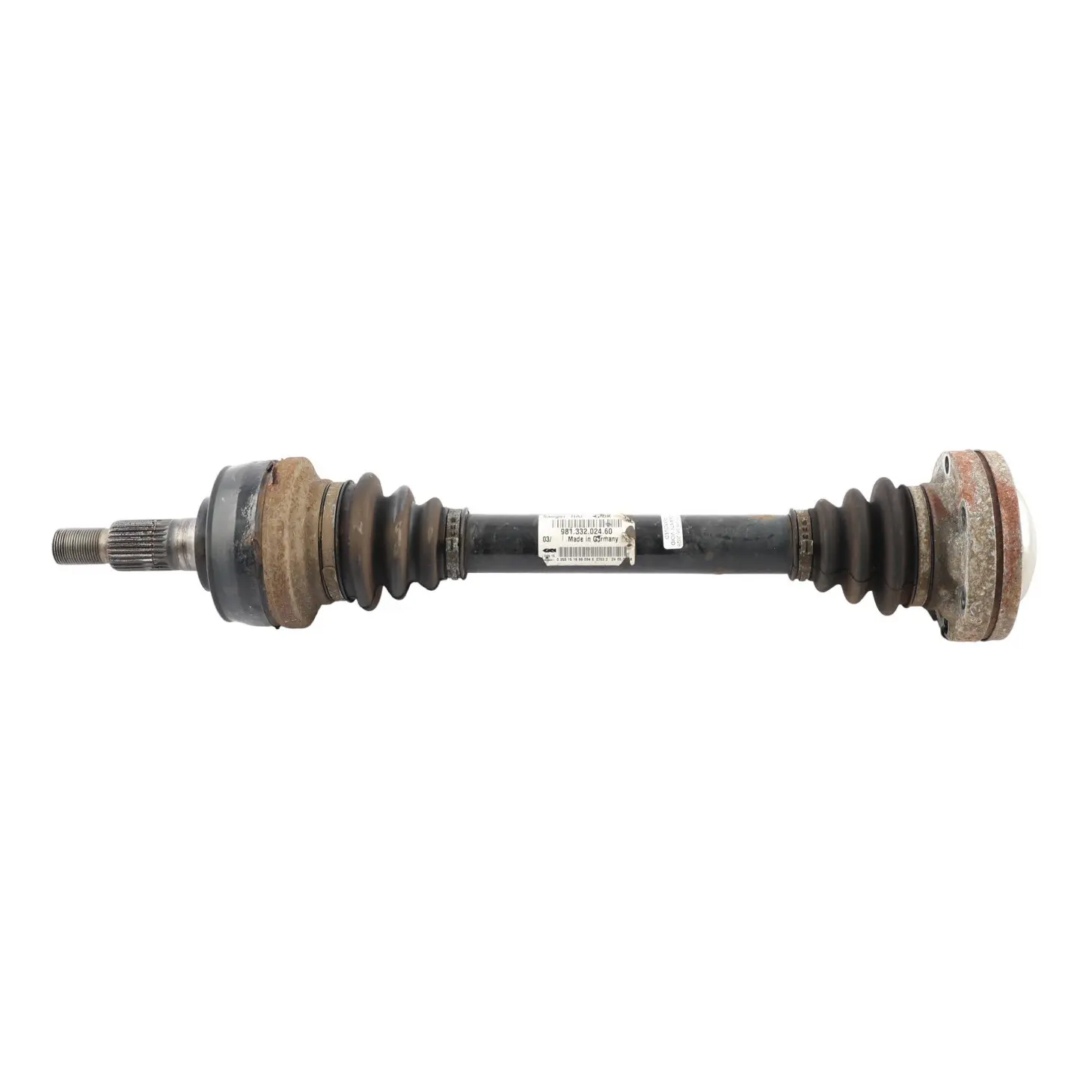 Porsche Boxster Cayman 981 982 Drive Shaft Rear Right O/S 98133202460