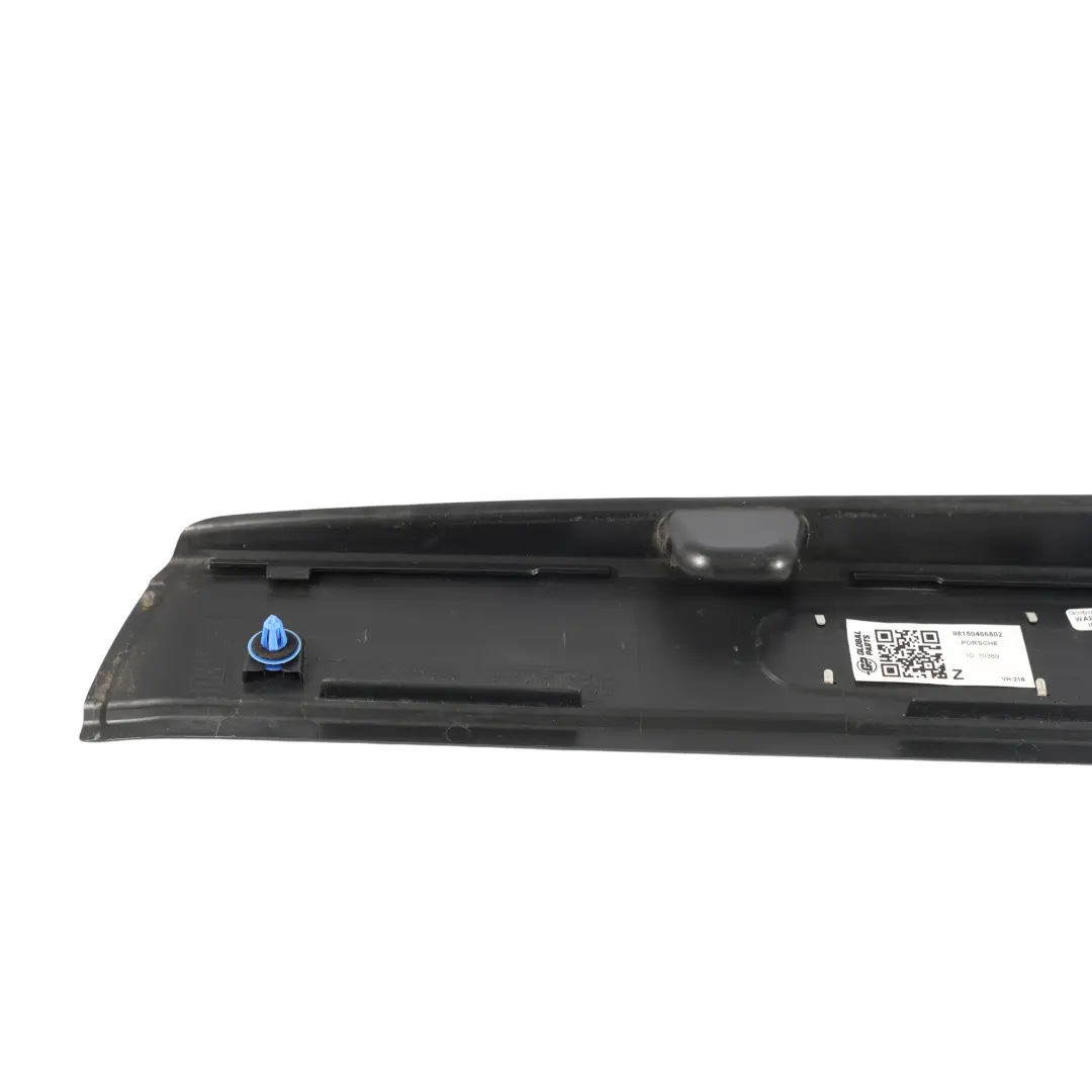Door Sill Entry Step Cover Trim Right O/S 98150466702 to Porsche 718 Boxster 982 with Part number 98150466802 Porsche 718 Boxster 982 Door Sill Entry Step Cover Trim Right O/S 98150466702 - SKU 98150466802 - Part number 98150466802