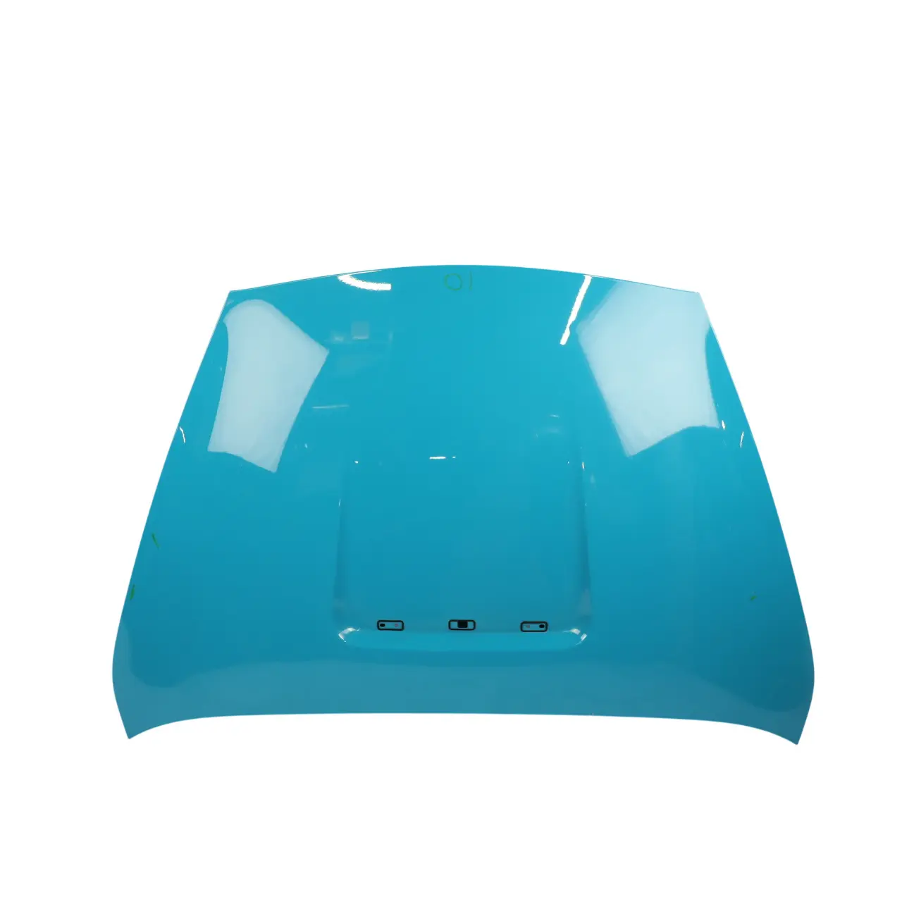 Porsche Boxster 982 Rear Tailgate Engine Cover Panel Miami Blue - M5C