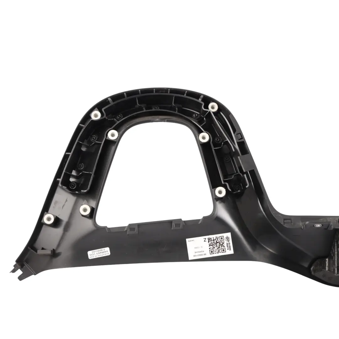 Rollover Bar Trim Front Air Inlet Grille to Porsche 718 Boxster 982 with Part number 98155531105 Porsche 718 Boxster 982 Rollover Bar Trim Front Air Inlet Grille - SKU 98155531105 - Part number 98155531105