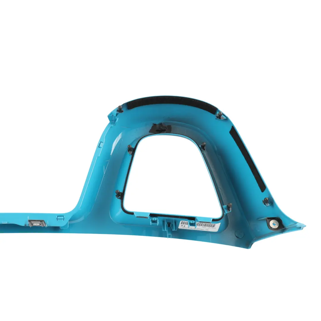 Rollover Bar Trim Miami Blue - M5C to Porsche 718 Boxster 982 with Part number 98155533105 Porsche 718 Boxster 982 Rollover Bar Trim Miami Blue - M5C - SKU 98155533105-MIA - Part number 98155533105