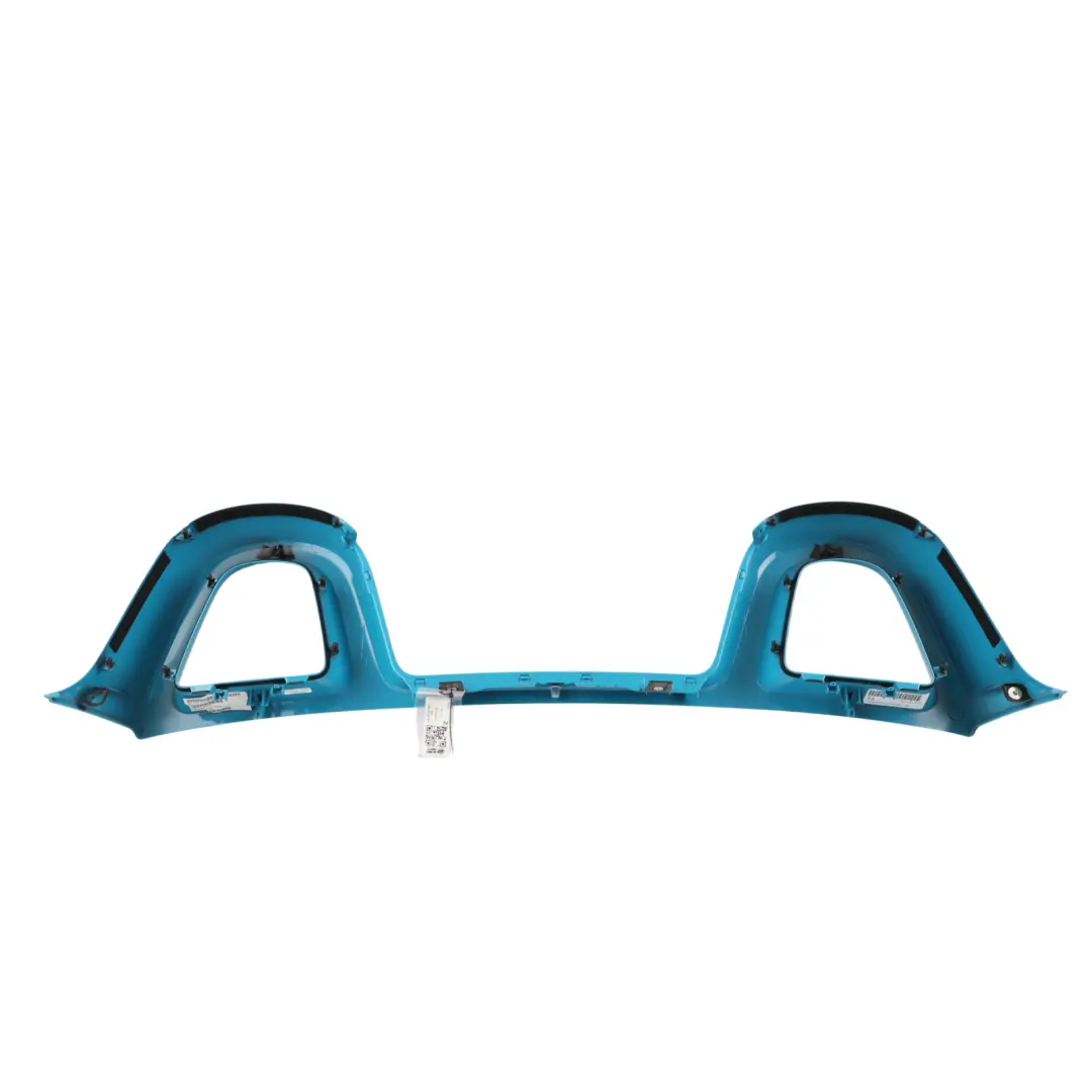 Rollover Bar Trim Miami Blue - M5C to Porsche 718 Boxster 982 with Part number 98155533105 Porsche 718 Boxster 982 Rollover Bar Trim Miami Blue - M5C - SKU 98155533105-MIA - Part number 98155533105