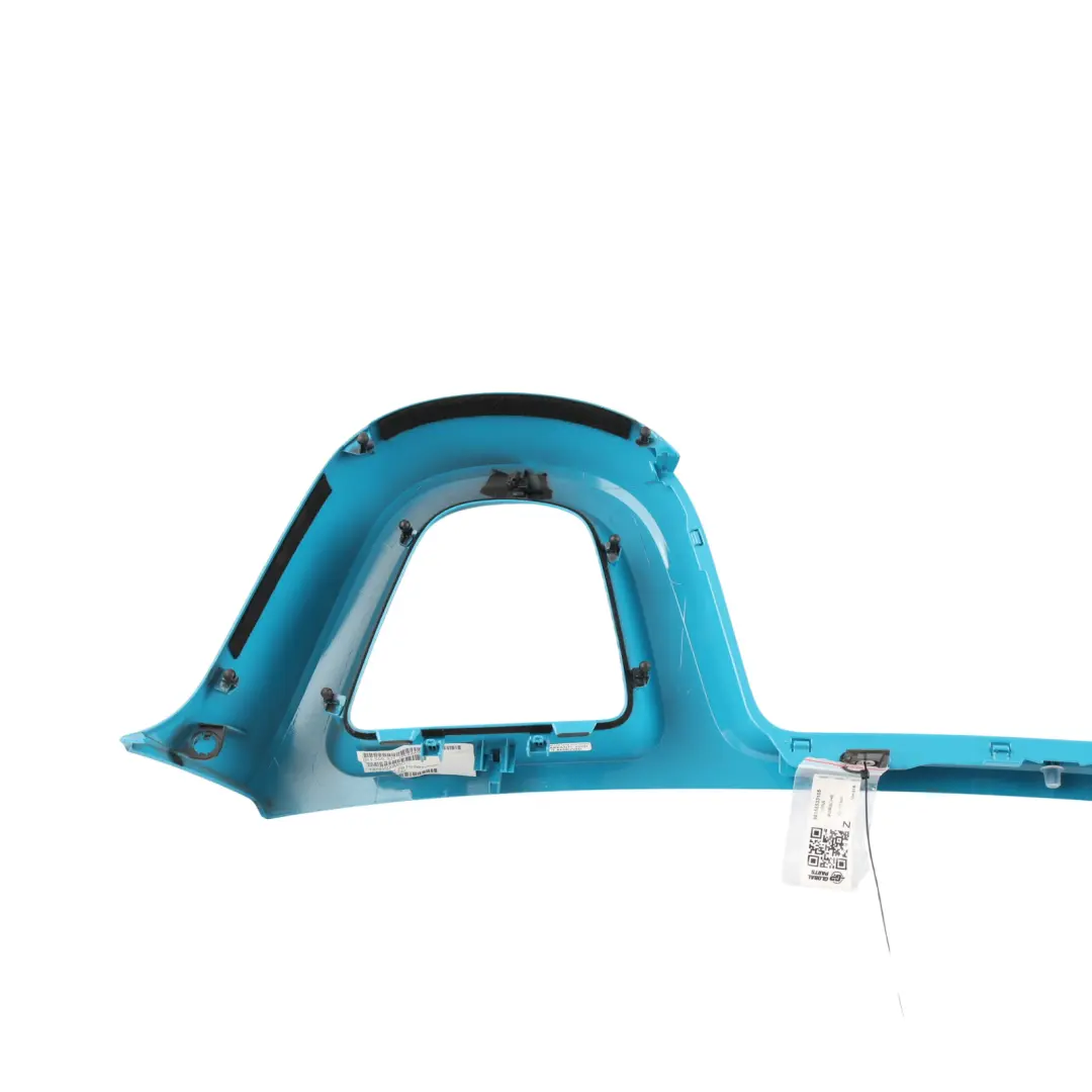 Rollover Bar Trim Miami Blue - M5C to Porsche 718 Boxster 982 with Part number 98155533105 Porsche 718 Boxster 982 Rollover Bar Trim Miami Blue - M5C - SKU 98155533105-MIA - Part number 98155533105