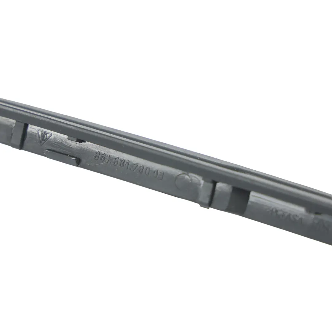 Windbreak Windstopper Insert Trim Panel to Porsche 718 Boxster 982 with Part number 98156173003 Porsche 718 Boxster 982 Windbreak Windstopper Insert Trim Panel - SKU 98156173003 - Part number 98156173003
