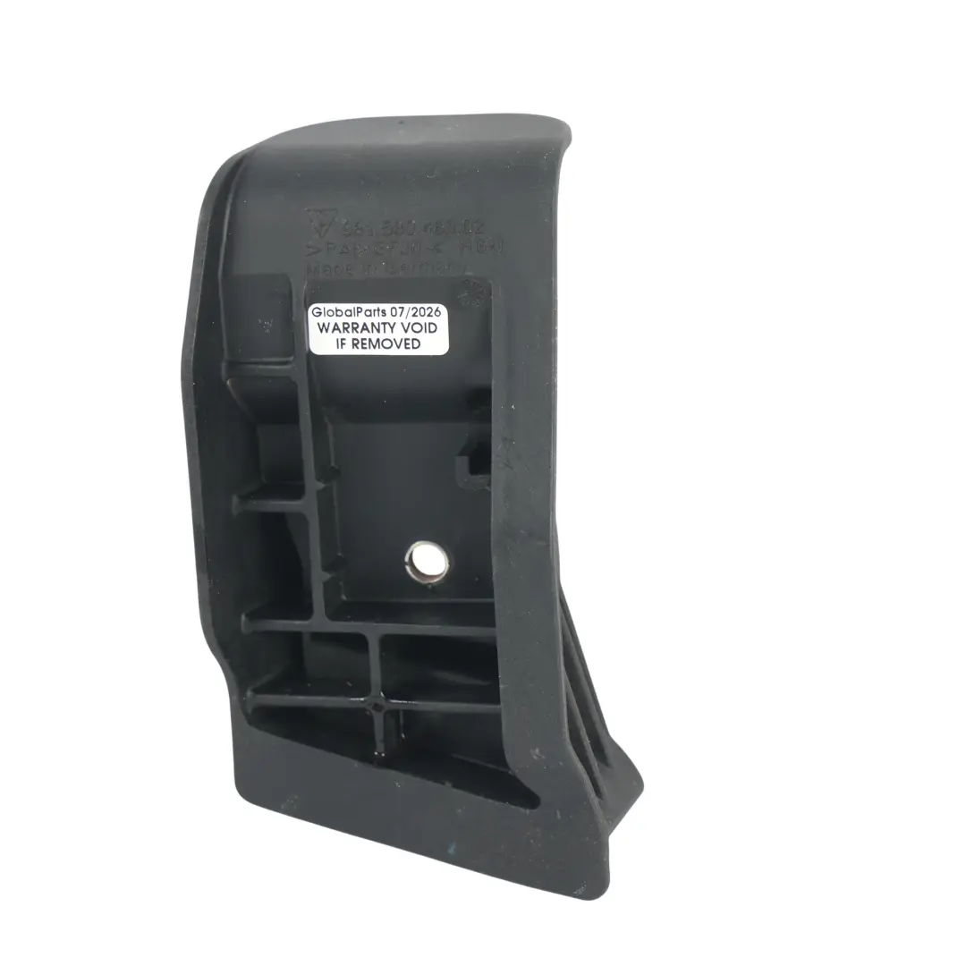 Porsche 718 Boxster 982 Soporte Tapa Techo Convertible Izquierdo - SKU 98158046302 - Número de pieza 98158046302