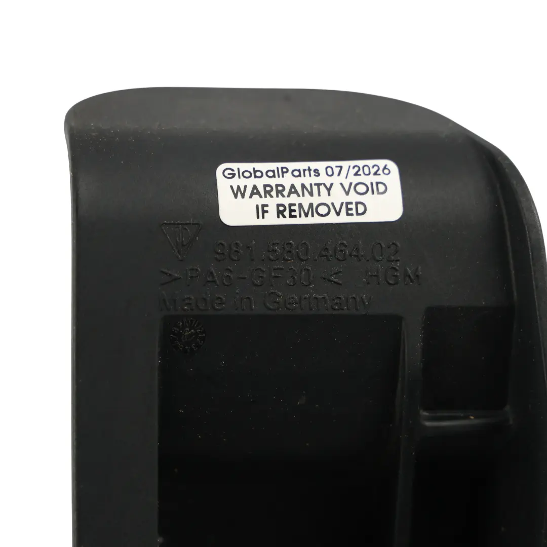 Soporte Techo Descapotable Derecho para Porsche 718 Boxster 982 Elemento con número de pieza 98158046402 Porsche 718 Boxster 982 Elemento Soporte Techo Descapotable Derecho - SKU 98158046402 - Número de pieza 98158046402