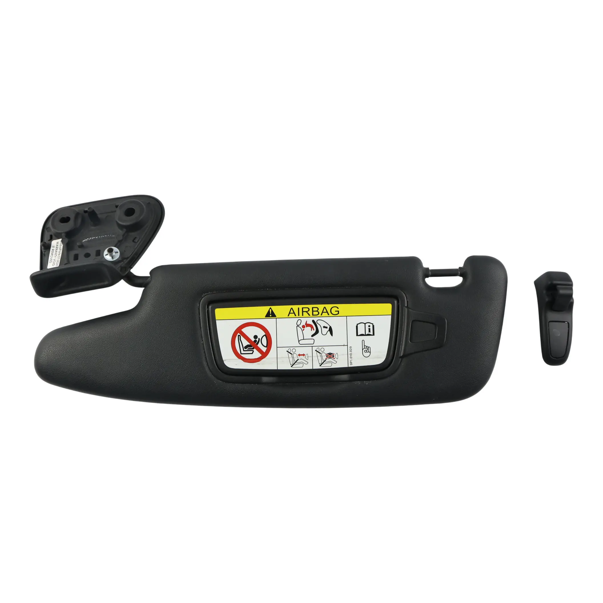 Porsche 718 Boxster 982 Aletta Parasole Pannello Nero Sinistro 98156160701
