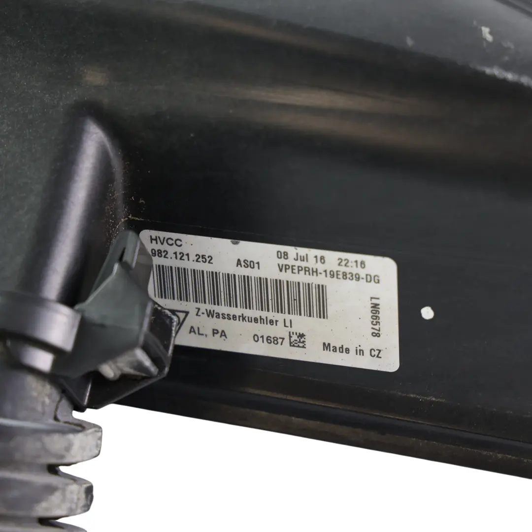 Porsche 718 Boxster 982 Guida Aria Radiatore Copertura Sinistra DDPB - SKU 982121252 - Numero di parte 982121252