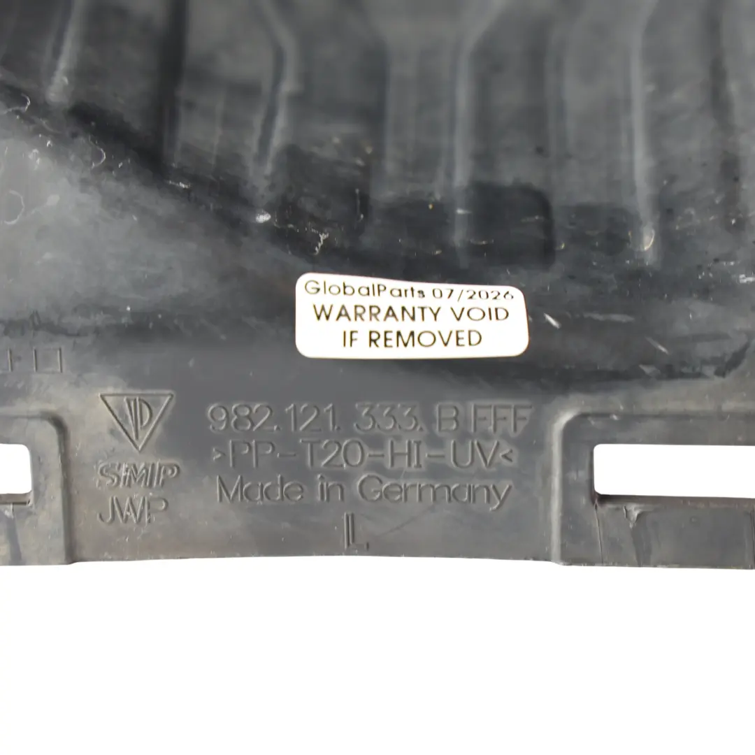 Porsche 718 Boxster 982 Condotto Aspirazione Aria Sinistro - SKU 982121333B - Numero di parte 982121333B