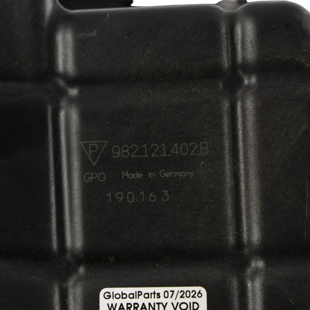 Porsche 718 Boxster Cayman 982 Coolant Expansion Tank - SKU 982121407B - Part number 982121407B