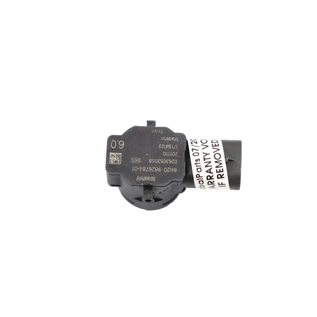 BMW F40 G20 G30 PDC Sensor Front Rear Ultrasonic Alpinweiss 3 - 300 - SKU 9826784-AW - Part number 9826784
