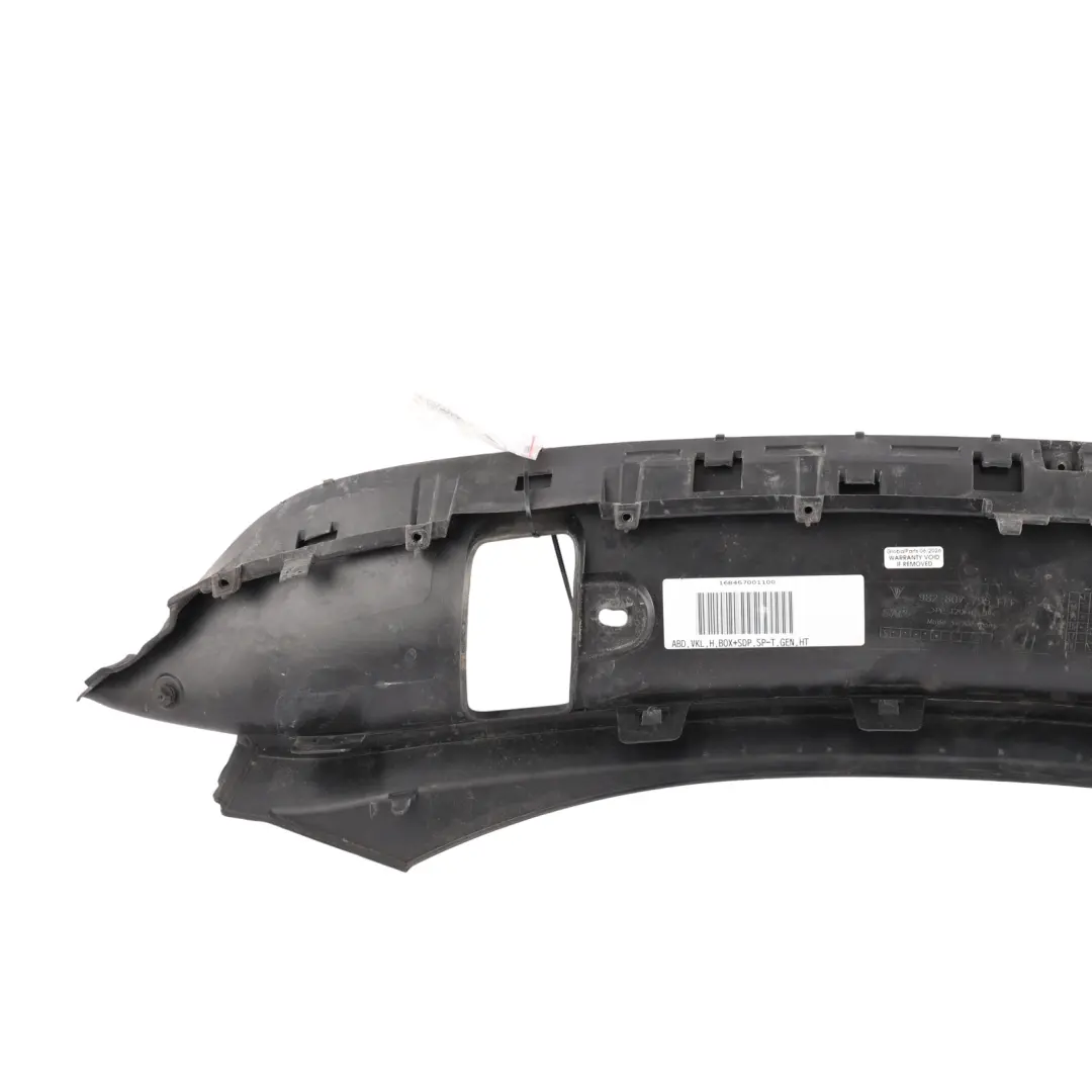 Porsche Boxster 982 Front Bumper Protection Diffuser Lower Cover Strip - SKU 982807795 - Part number 982807795