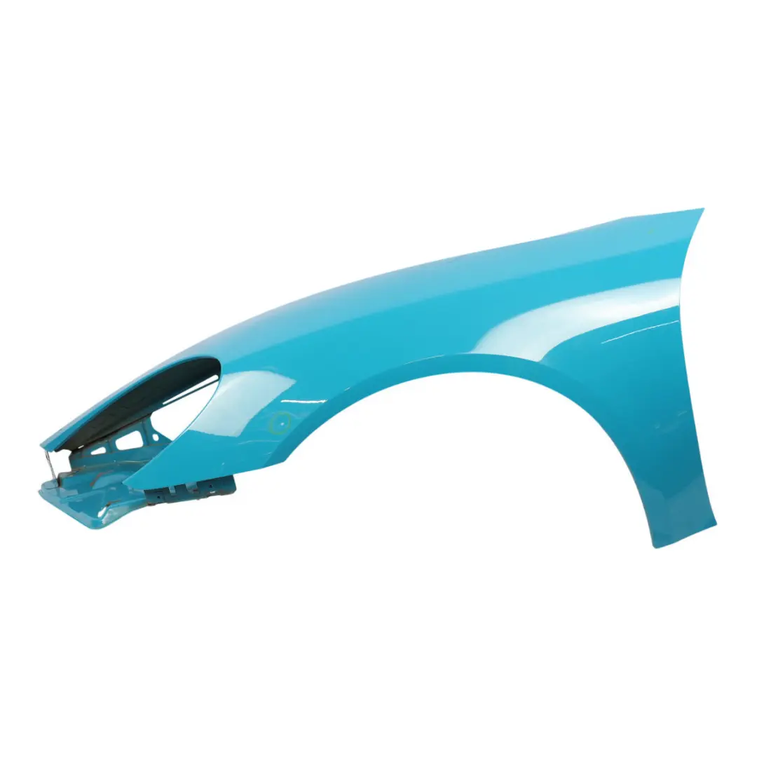 Porsche Cayman Boxster 982 Side Panel Front Left N/S Wing Fender Miami Blue M5C - SKU 982821021Y-MIA - Part number 982821021Y