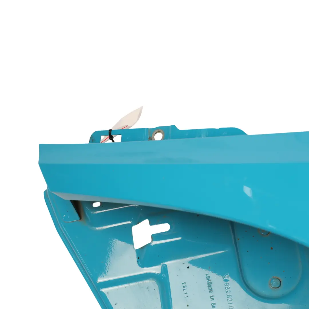 Porsche Cayman Boxster 982 Side Panel Front Left N/S Wing Fender Miami Blue M5C - SKU 982821021Y-MIA - Part number 982821021Y