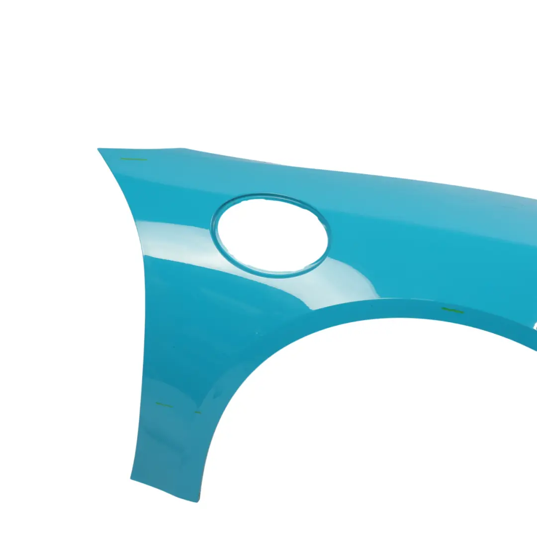 Porsche Cayman Boxster 982 Side Panel Front Right O/S Wing Fender Miami Blue M5C - SKU 982821022Y-MIA - Part number 982821022Y