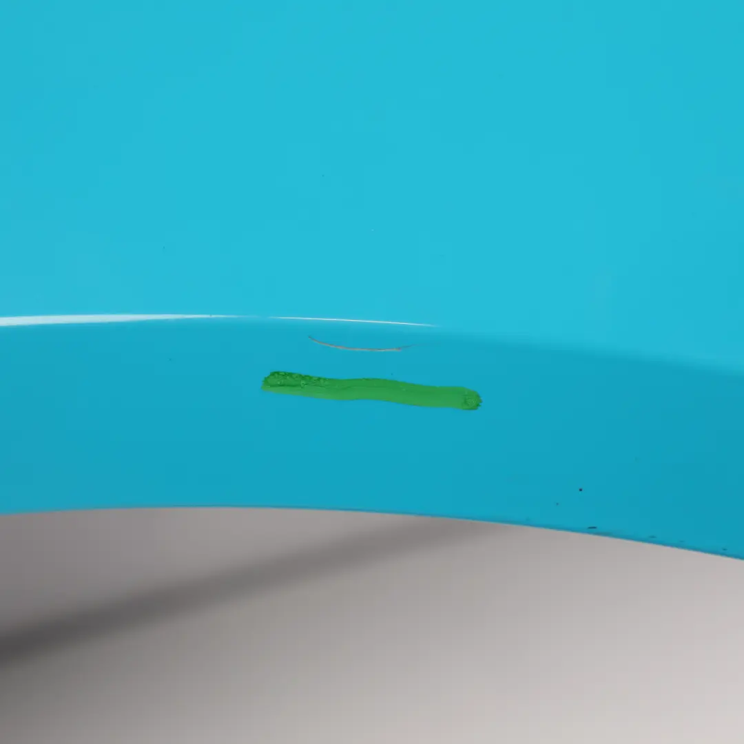 Porsche Cayman Boxster 982 Side Panel Front Right O/S Wing Fender Miami Blue M5C - SKU 982821022Y-MIA - Part number 982821022Y