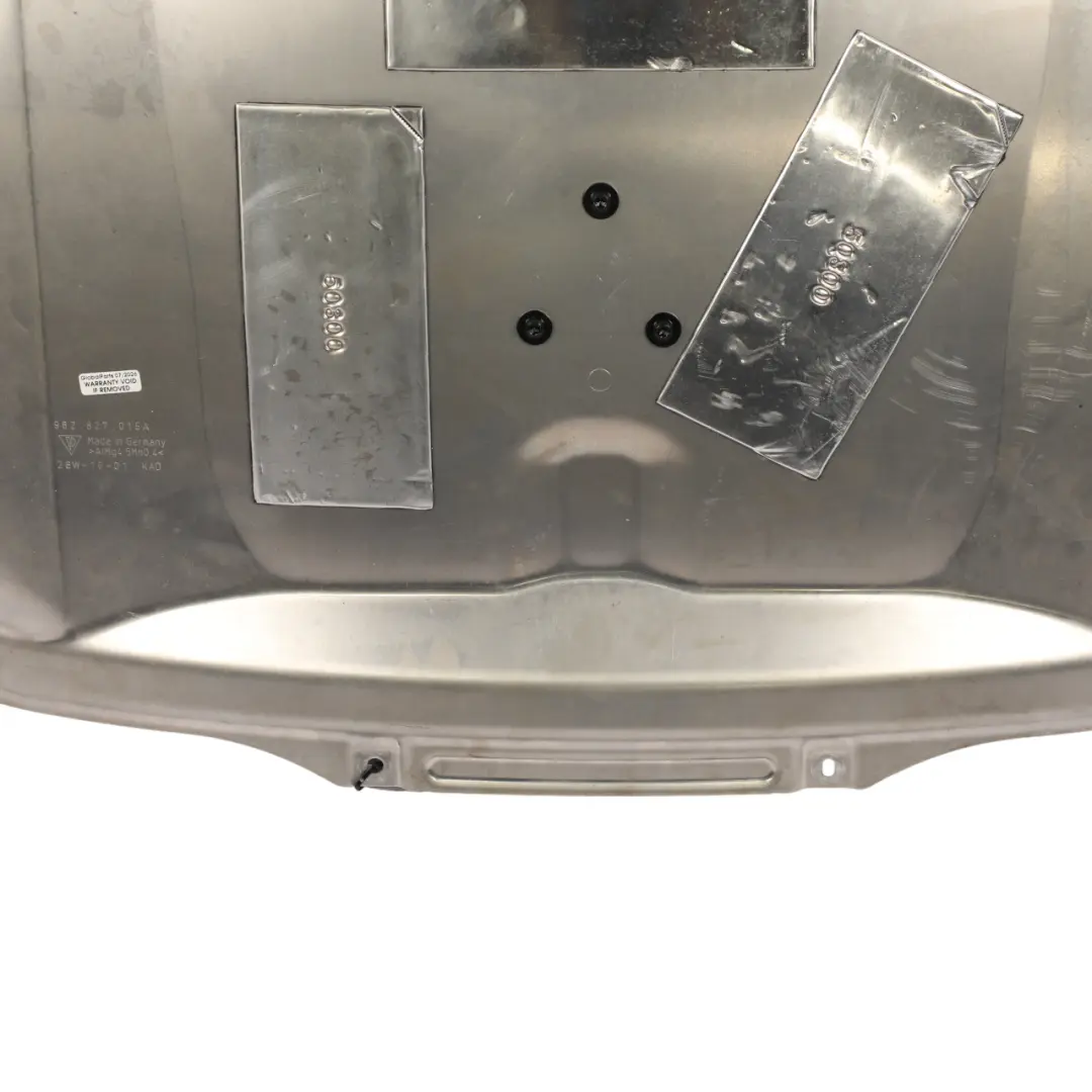 Porsche Boxster Cayman Engine Heat Shield Top Access Panel Cover - SKU 982827015A - Part number 982827015A