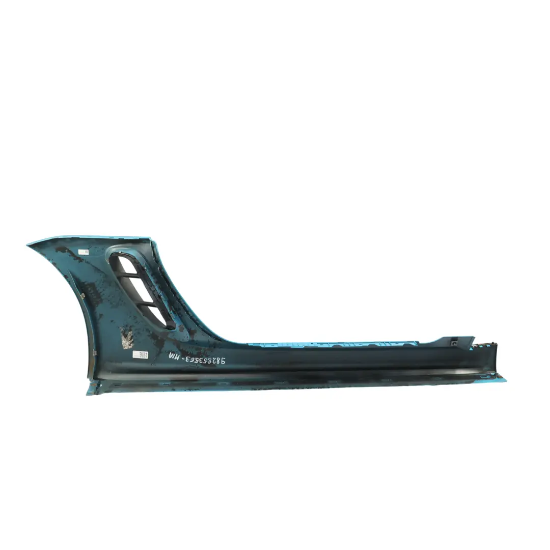 Seitenschweller Verkleidung Links Miami Blau M5C für Porsche Boxster 982 mit Teilenummer 982853563 Porsche Boxster 982 Seitenschweller Verkleidung Links Miami Blau M5C - SKU 982853563-MIA - Teilenummer 982853563