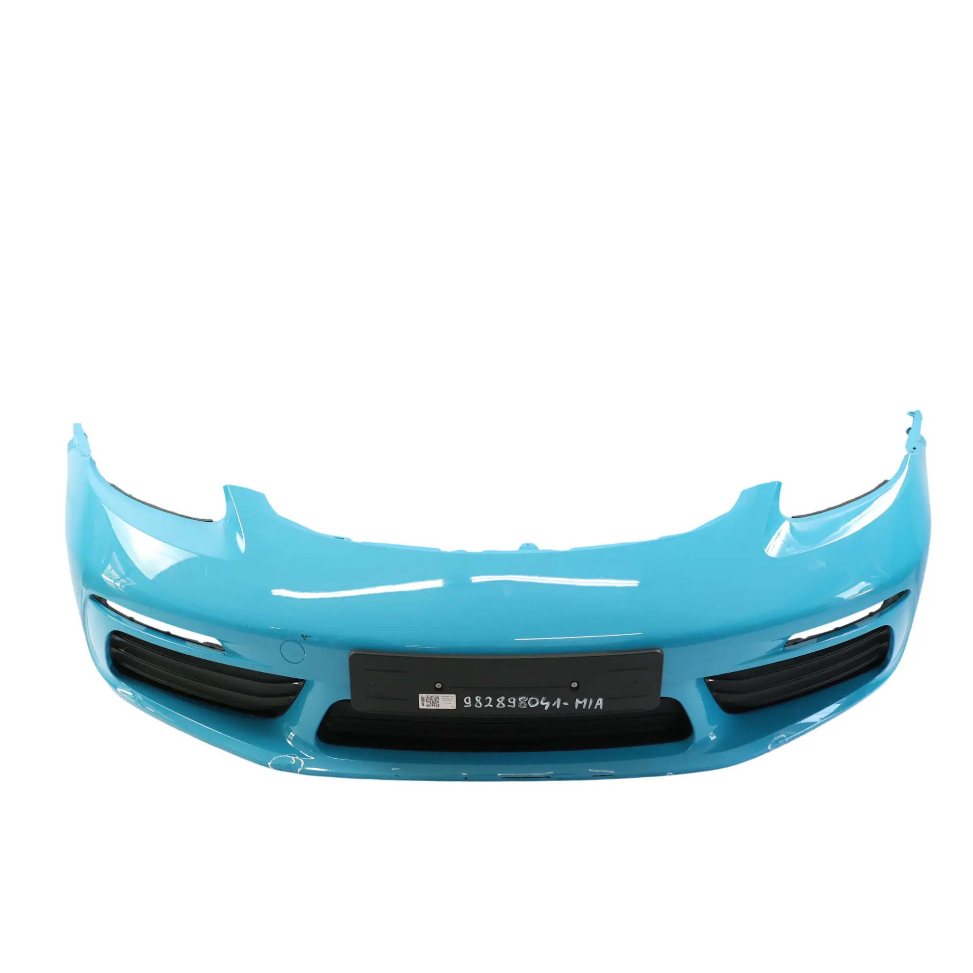 Porsche Boxster Cayman 982 Zderzak Przedni Miami Blue Niebieski - M5C