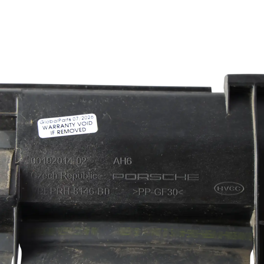 Porsche 718 Boxster 982 Lüfter Verkleidung Links - SKU 982959455Y - Teilenummer 982959455Y