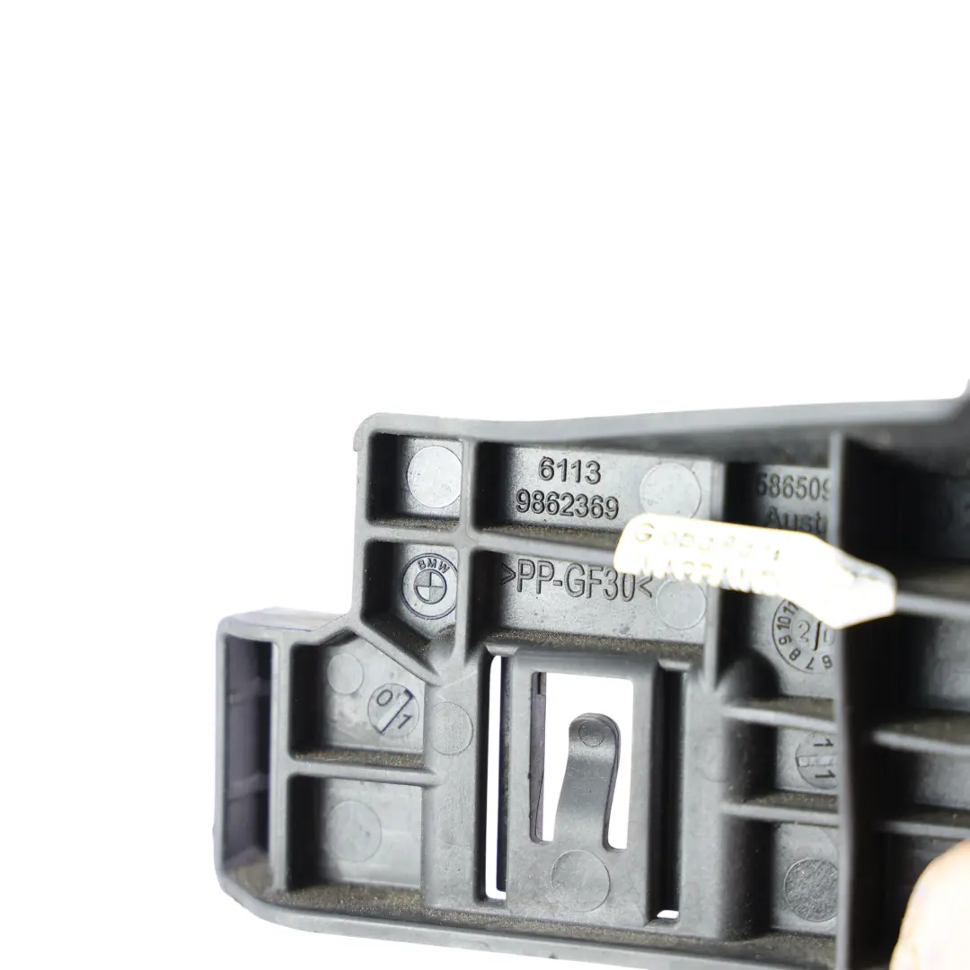 Fan Relay Bracket Carrier Mount Holder to BMW F40 F44 Electric Motor with Part number 9862369 BMW F40 F44 Electric Motor Fan Relay Bracket Carrier Mount Holder - SKU 9862369 - Part number 9862369
