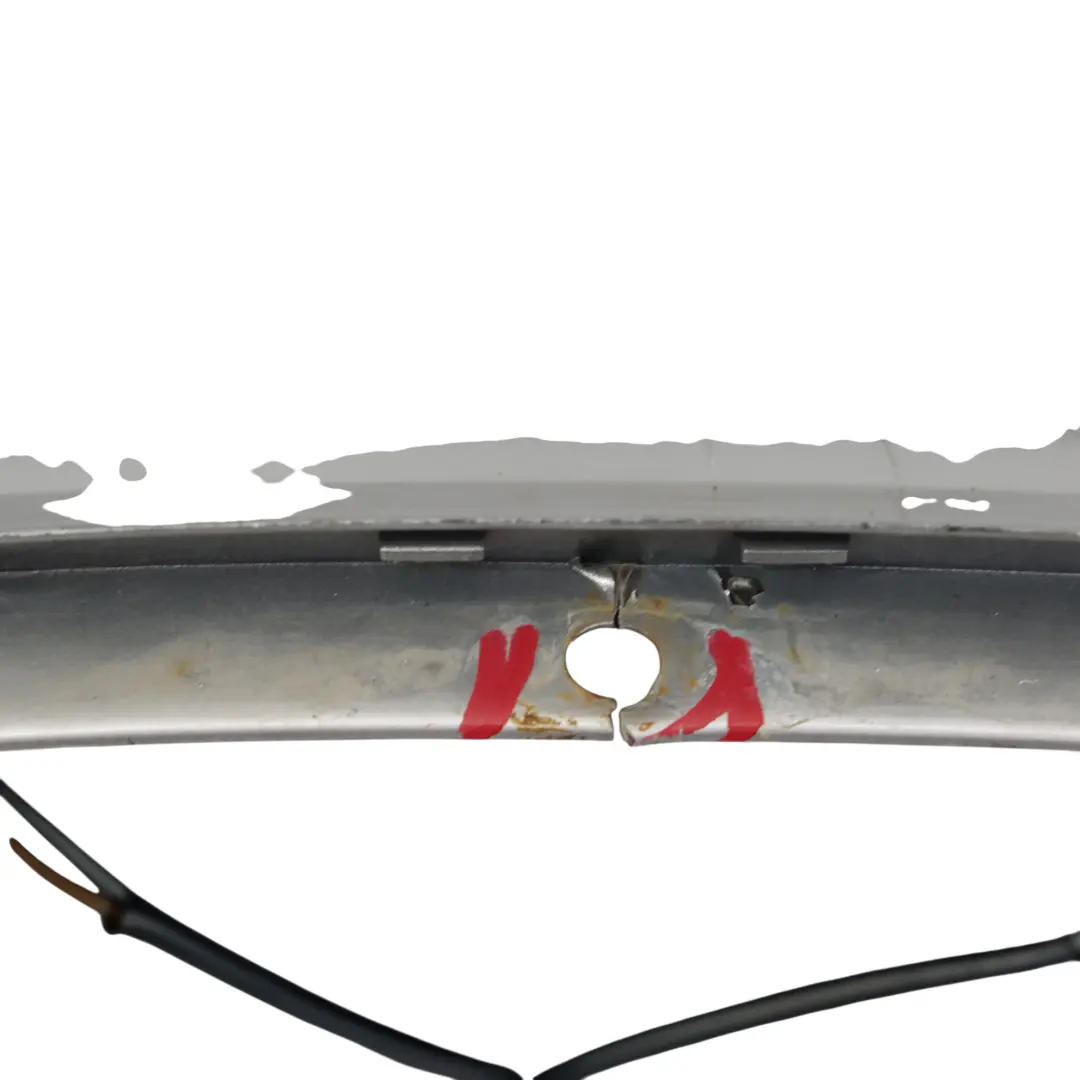 Bumper Trim Panel Arctic Silver Metallic - 92T to Porsche Boxster 986 Rear with Part number 98650541100 Porsche Boxster 986 Rear Bumper Trim Panel Arctic Silver Metallic - 92T - SKU 98650541100-ARS - Part number 98650541100