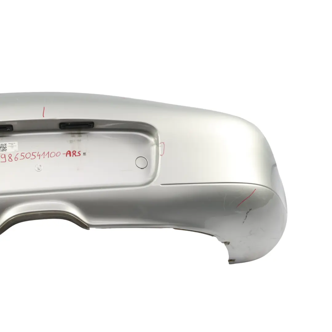 Porsche Boxster 986 Rear Bumper Trim Panel Arctic Silver Metallic - 92T - SKU 98650541100-ARS - Part number 98650541100
