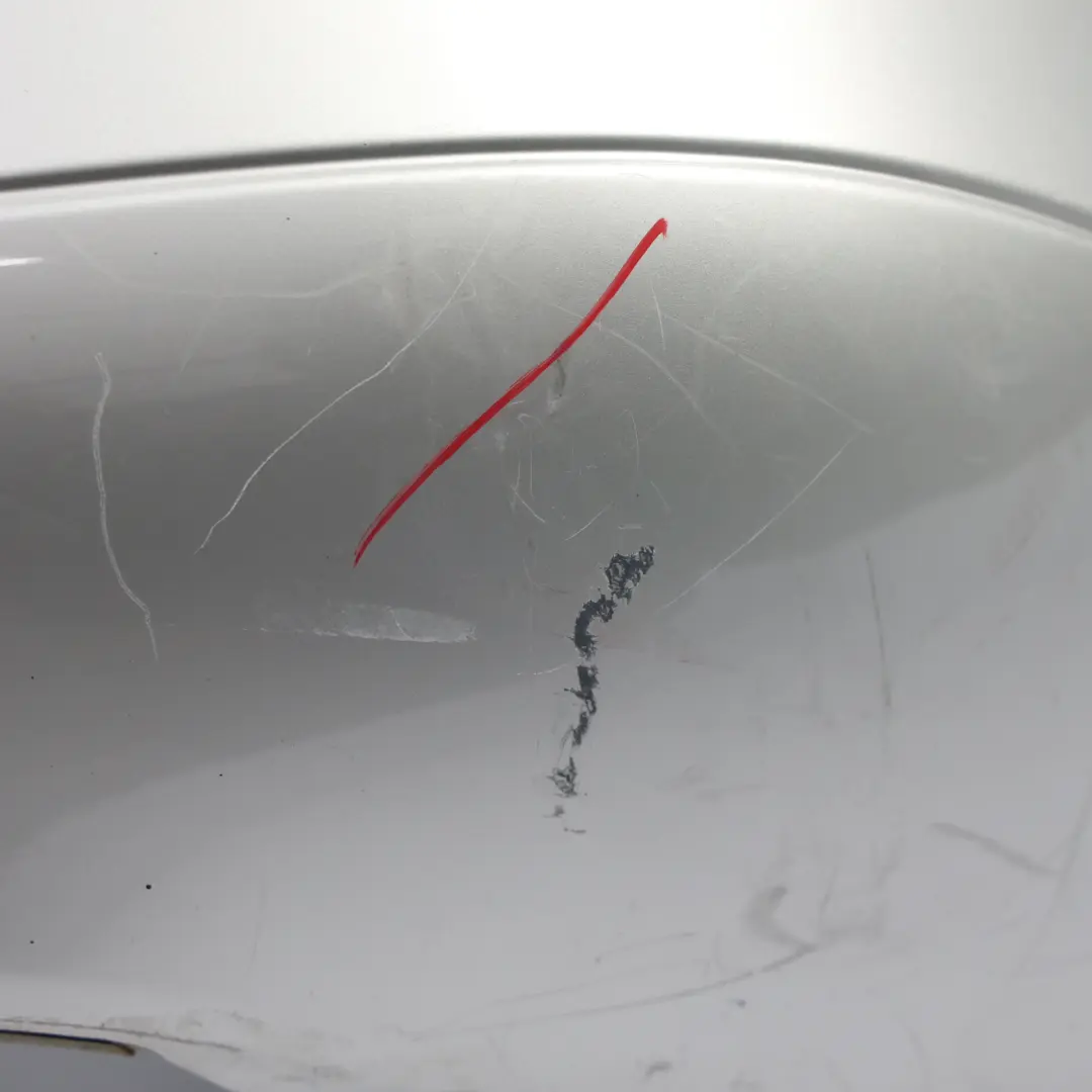 Bumper Trim Panel Arctic Silver Metallic - 92T to Porsche Boxster 986 Rear with Part number 98650541100 Porsche Boxster 986 Rear Bumper Trim Panel Arctic Silver Metallic - 92T - SKU 98650541100-ARS - Part number 98650541100