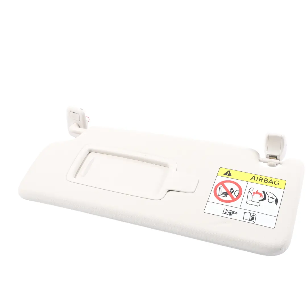 BMW U06 X1 U11 Pare-Soleil Panneau Miroir Blanc Ivoire Gauche - SKU 9874243 - Numéro de pièce 9874243