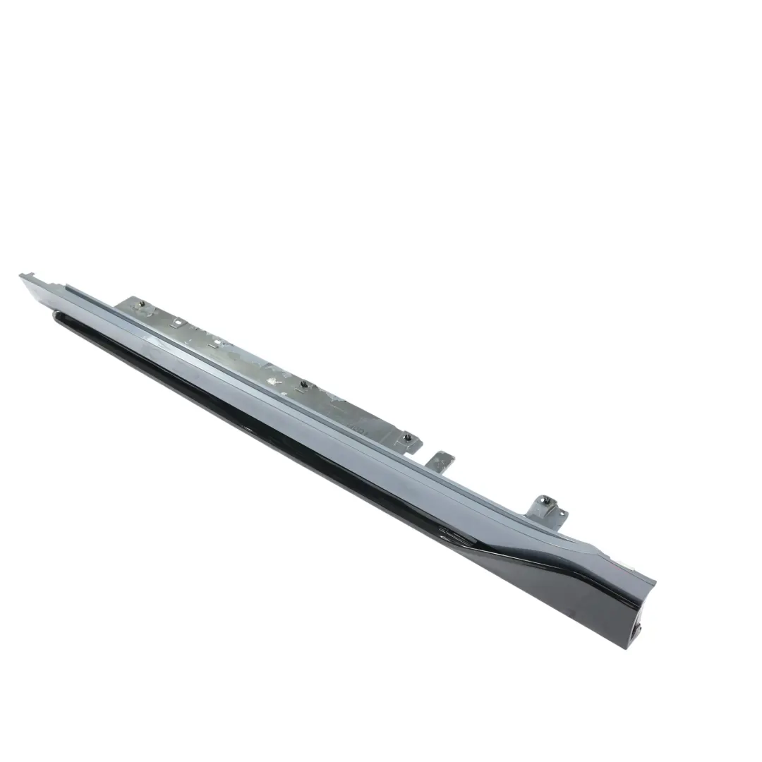 BMW F40 Side Skirt M Sport Sill Strip Left N/S Storm Bay Metallic - C3N - SKU 9881574-SBA - Part number 9881574