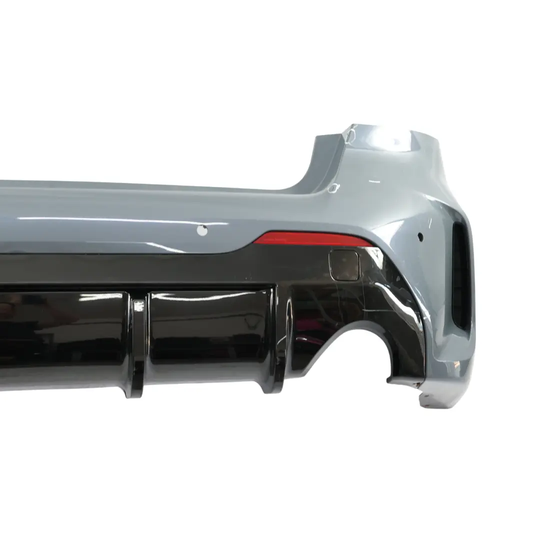 BMW F40 Rear Bumper M Sport Trim Panel PDC Storm Bay Metallic - C3N - SKU 9881580-SBA - Part number 9881580