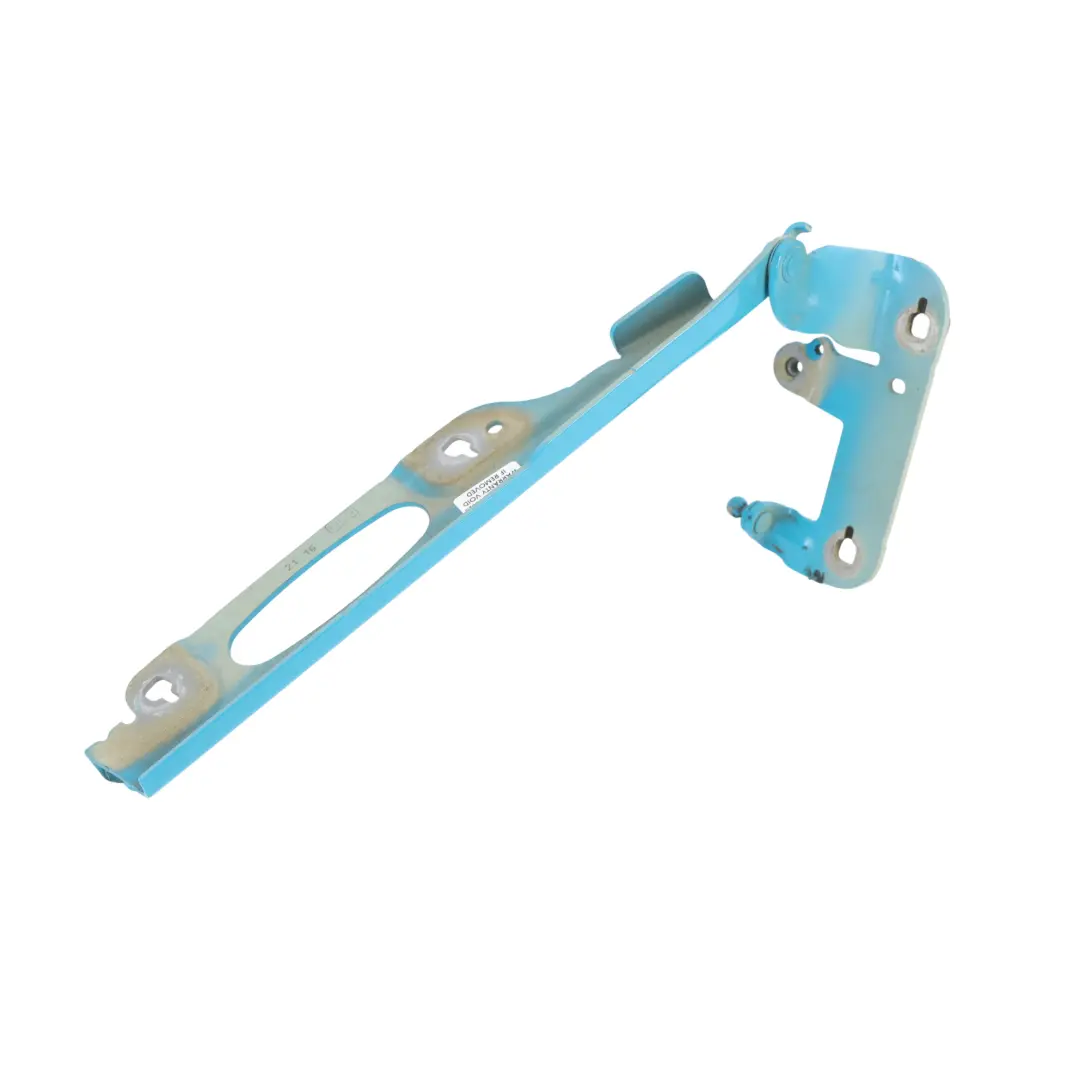 Porsche Boxster 718 982 Scharnier Vorne Links Miami Blau M5C - SKU 99151115102-MIA - Teilenummer 99151115102