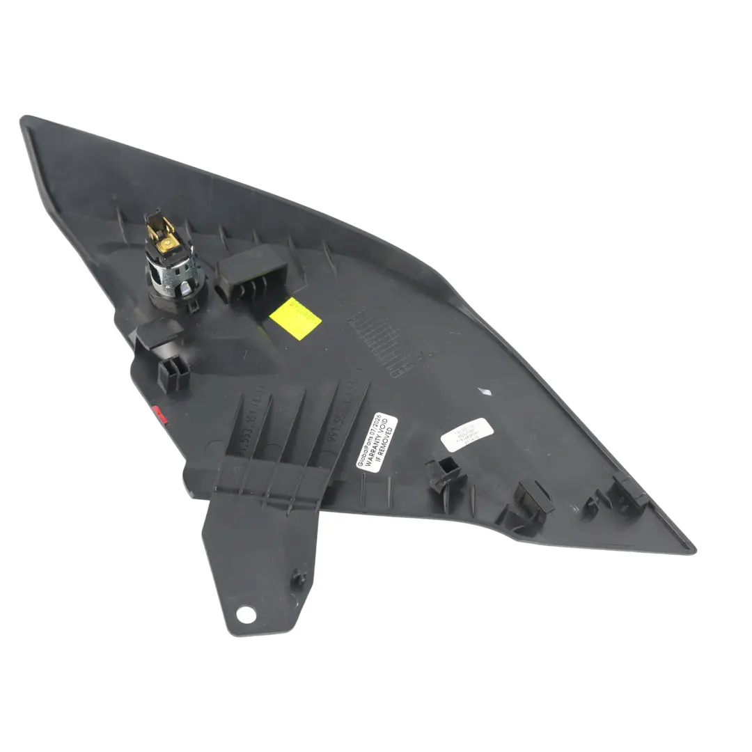 Rivestimento Console Centrale Sinistro Nero per Porsche Boxster 718 982 con numero di parte 99155315105 Porsche Boxster 718 982 Rivestimento Console Centrale Sinistro Nero - SKU 99155315105 - Numero di parte 99155315105
