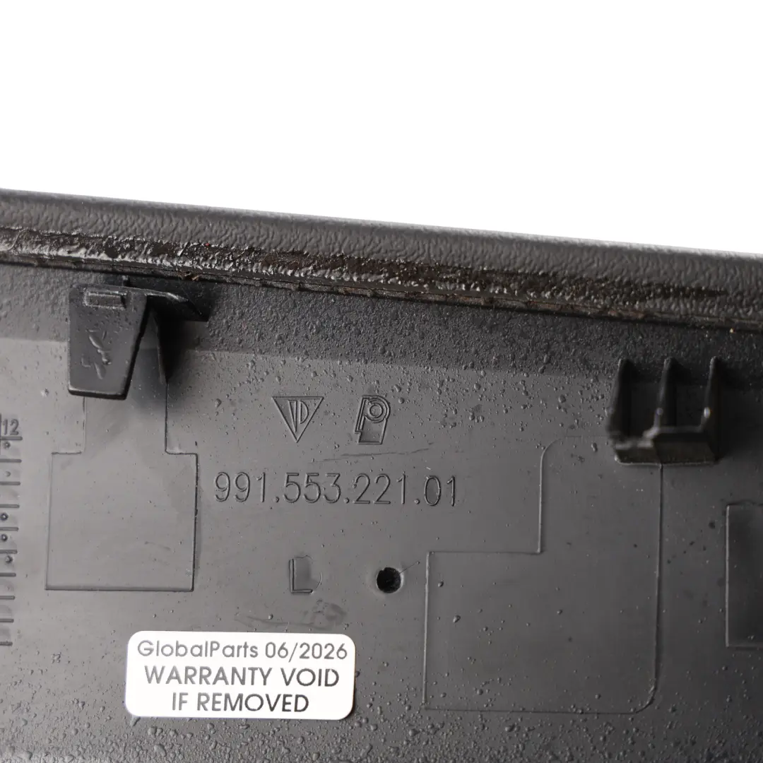 Porsche Cayman Boxster 982 Centre Console Trim Left N/S Black - SKU 99155322101 - Part number 99155322101