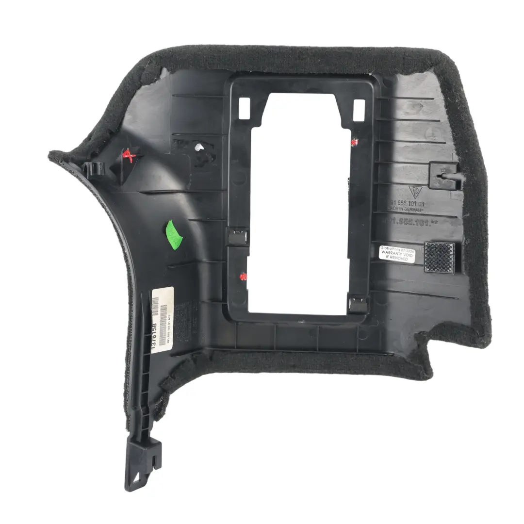 Copertura Fusibili Montante Ant. Sinistra per Porsche Boxster 718 982 con numero di parte 99155510101 Porsche Boxster 718 982 Copertura Fusibili Montante Ant. Sinistra - SKU 99155510101 - Numero di parte 99155510101