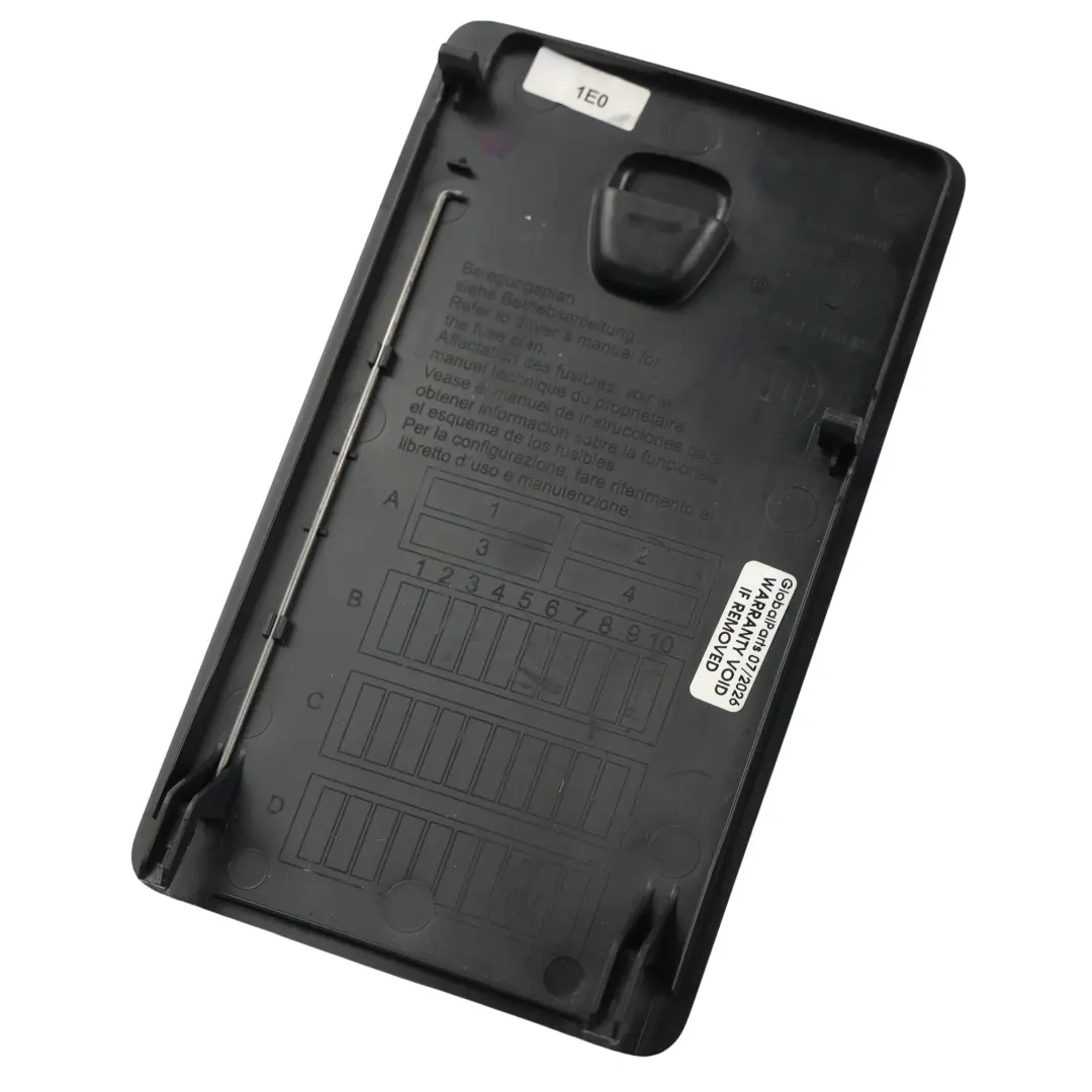 Porsche 718 Boxster 982 Sicherungskasten Abdeckung Tür Schwarz Links - SKU 99155542103 - Teilenummer 99155542103