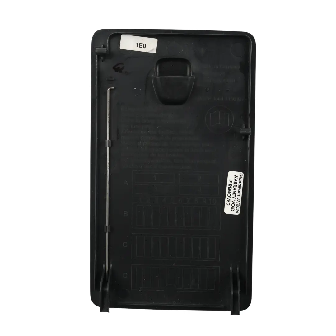 Porsche 718 Boxster 982 Front Fuse Box Cover Cap Door Black Left N/S - SKU 99155542103 - Part number 99155542103
