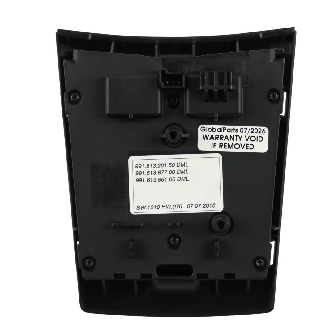 Porsche 718 Boxster 982 Centre Console Switches Buttons ESP Spoiler - SKU 99161326150 - Part number 99161326150