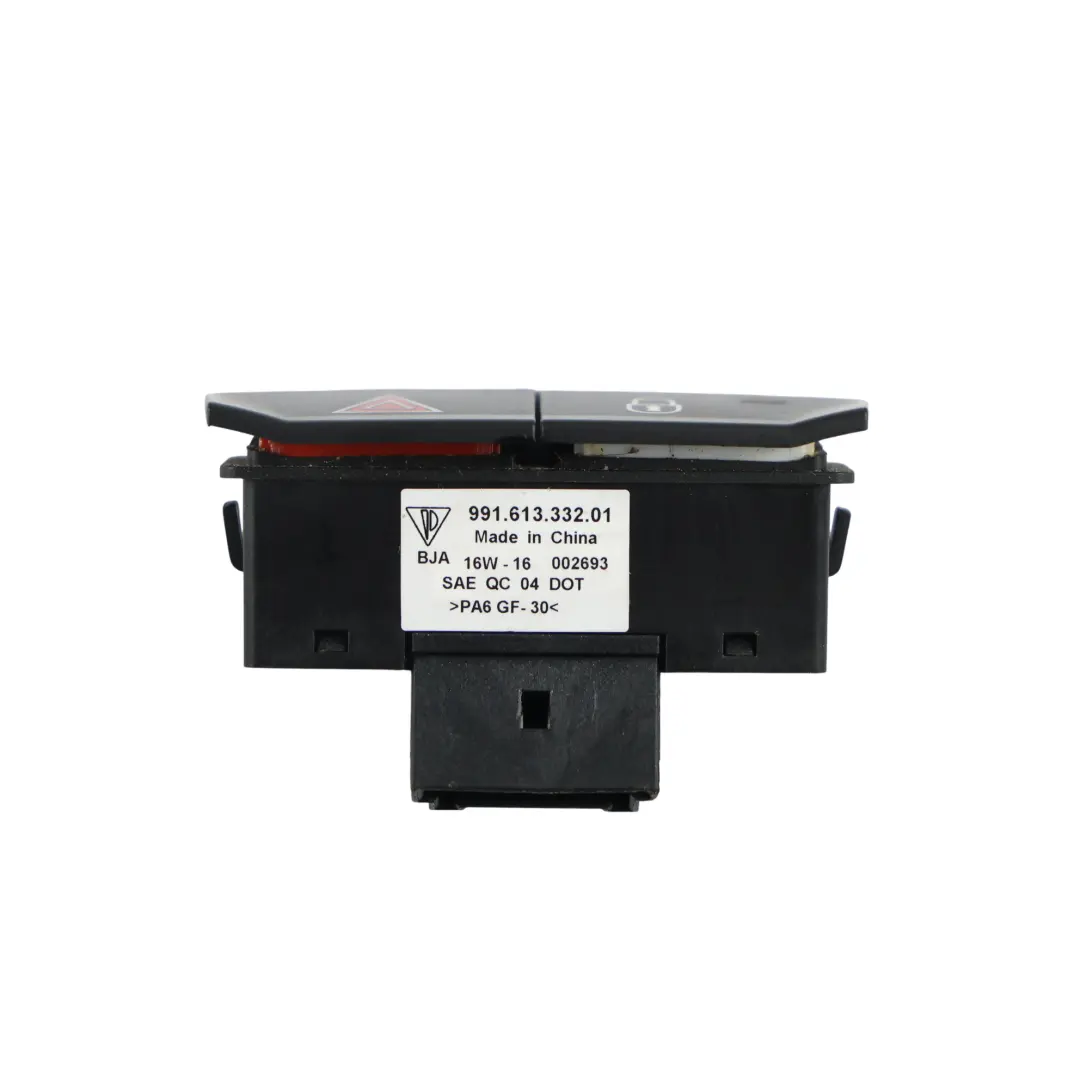 Porsche 911 991 718 982 Hazard Warning Light Button Switch - SKU 99161333201 - Part number 99161333201