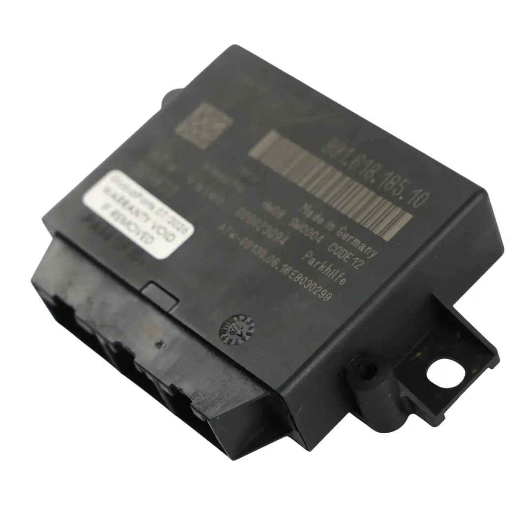 Module Unité Contrôle Aide au Stationnement pour Porsche 718 Boxster 982 à propos du numéro de pièce 99161818510 Porsche 718 Boxster 982 Module Unité Contrôle Aide au Stationnement - SKU 99161818510 - Numéro de pièce 99161818510