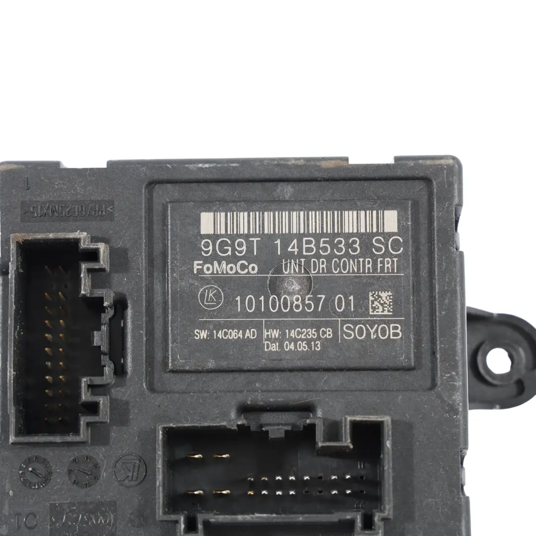 Module Contrôle Porte Avant Côté Conducteur pour Ford S-Max à propos du numéro de pièce 9G9T-14B533-SC Ford S-Max Module Contrôle Porte Avant Côté Conducteur - SKU 9G9T-14B533-SC - Numéro de pièce 9G9T-14B533-SC