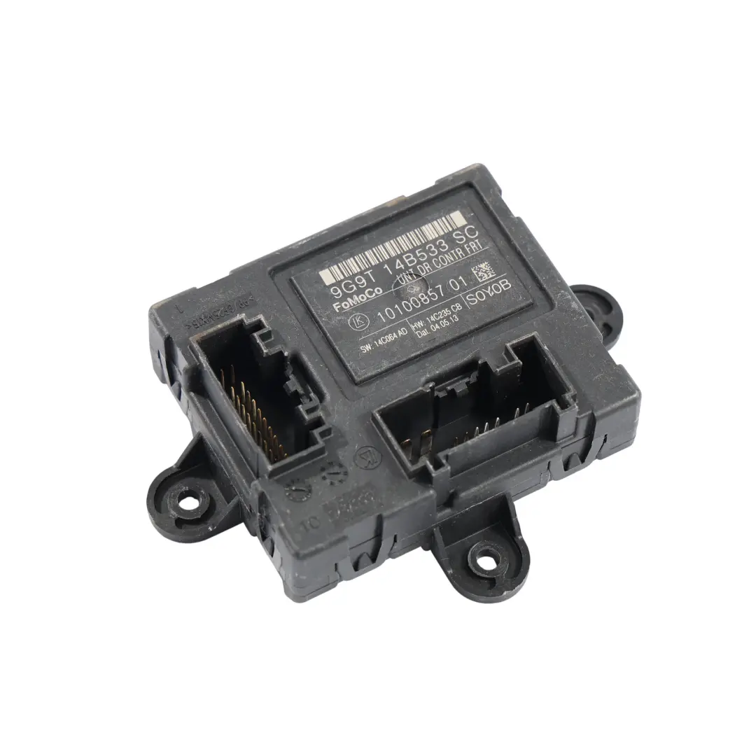 Ford S-Max Moduł Sterowania Drzwiami Przedni Prawy - SKU 9G9T-14B533-SC - Numer Części 9G9T-14B533-SC
