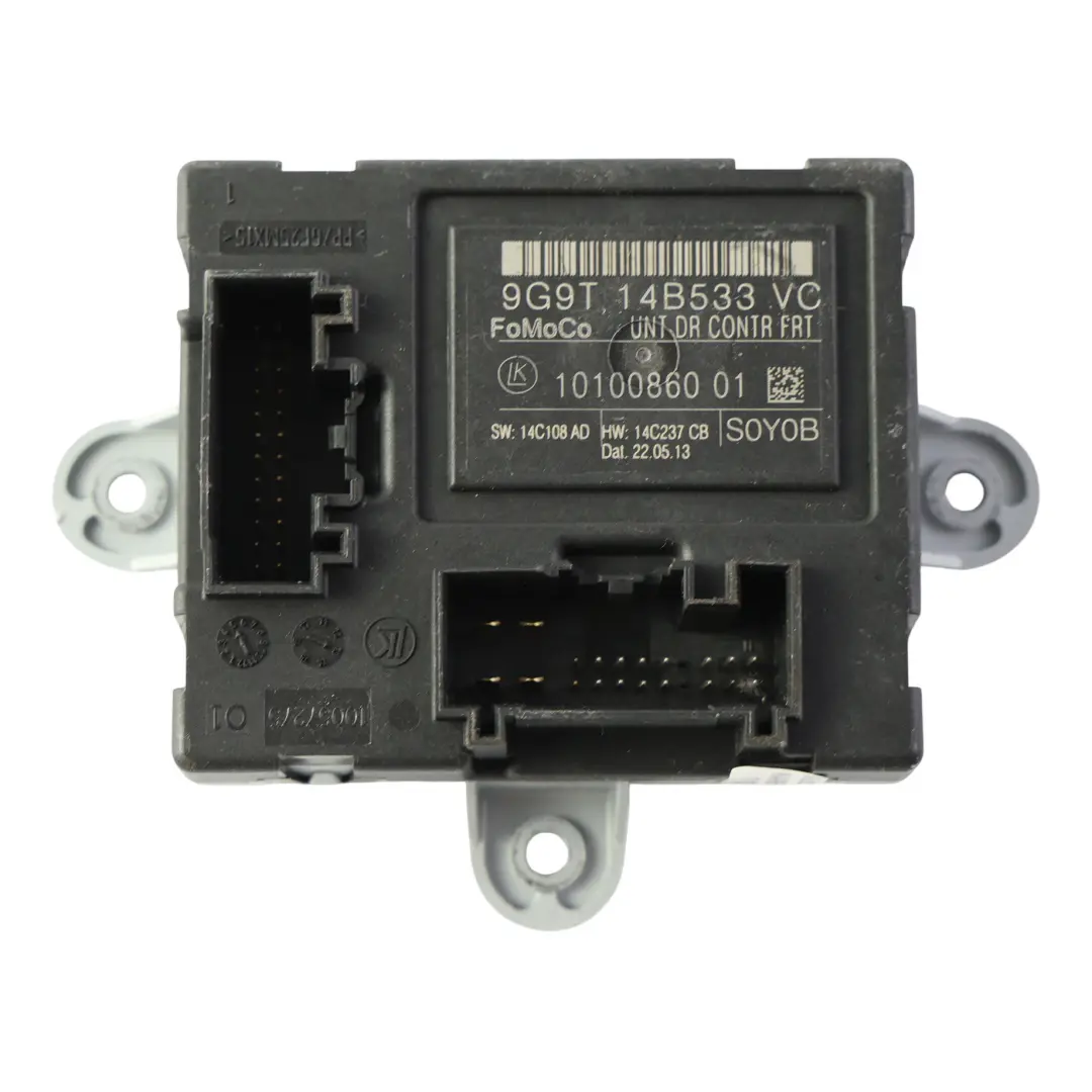 Ford S-Max Mondeo MK4 Türmodul Steuergerät Beifahrerseite - SKU 9G9T-14B533-VC - Teilenummer 9G9T-14B533-VC