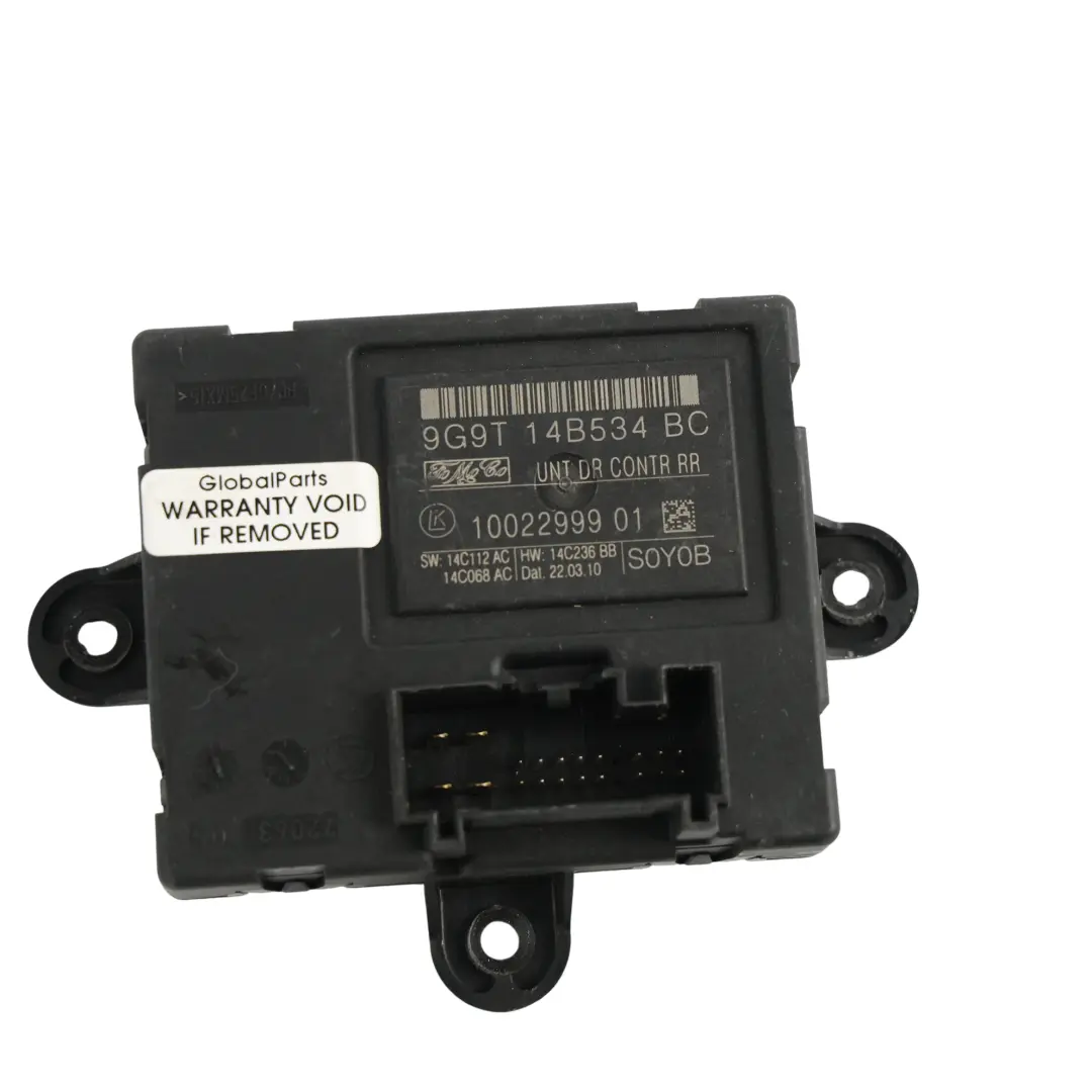 Mk4 Rear Door Window Motor Module Left Right N/O/S to Ford Mondeo with Part number 9G9T-14B534-BC Ford Mondeo Mk4 Rear Door Window Motor Module Left Right N/O/S - SKU 9G9T-14B534-BC - Part number 9G9T-14B534-BC