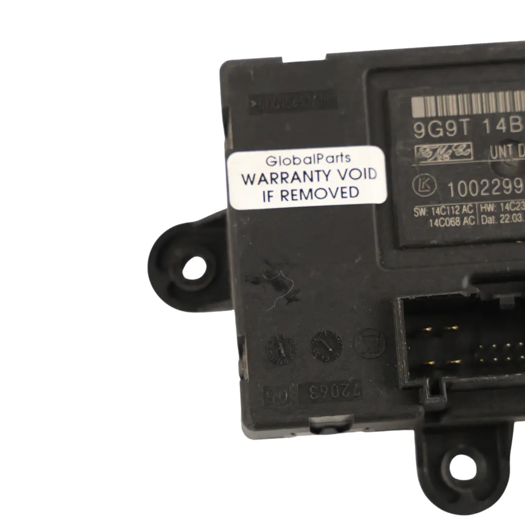 Ford Mondeo MK4 Fensterhebermotor Hinten Tür Links Rechts - SKU 9G9T-14B534-BC - Teilenummer 9G9T-14B534-BC