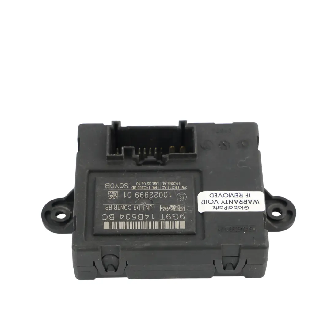 Ford Mondeo Mk4 Rear Door Window Motor Module Left Right N/O/S - SKU 9G9T-14B534-BC - Part number 9G9T-14B534-BC