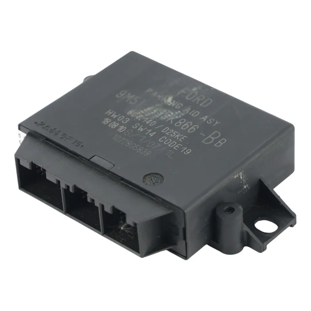 C394 MK1 Module Contrôle Aide Stationnement pour Ford Kuga à propos du numéro de pièce 9M5T-15K866-BB Ford Kuga C394 MK1 Module Contrôle Aide Stationnement - SKU 9M5T-15K866-BB - Numéro de pièce 9M5T-15K866-BB