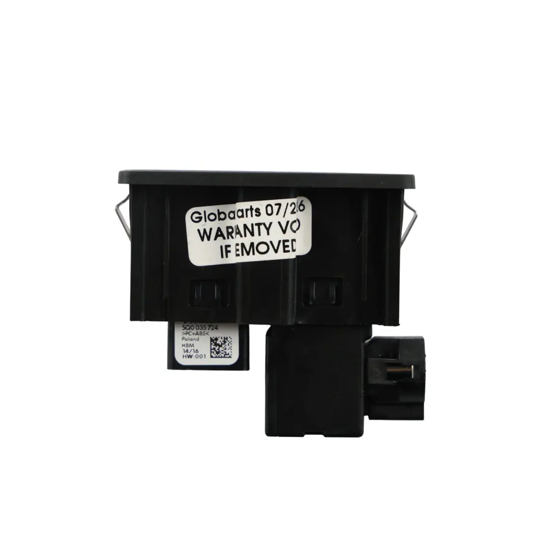 Consola Central Puerto USB AUX Socket para Porsche 718 Boxster 982 con número de pieza 9P1035222 Porsche 718 Boxster 982 Consola Central Puerto USB AUX Socket - SKU 9P1035222 - Número de pieza 9P1035222