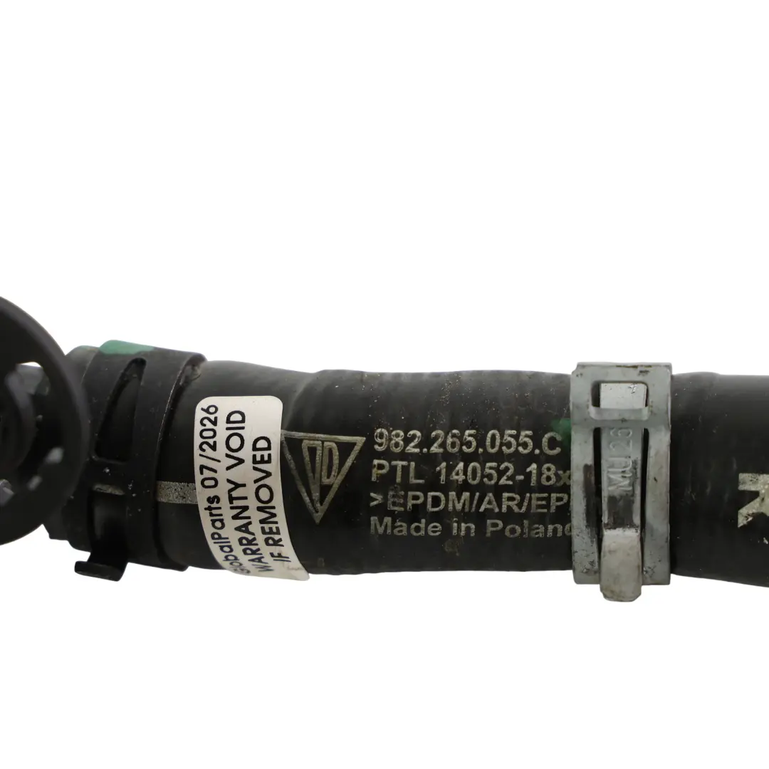 Water Coolant Heater Valve Pipe Hose Line 2.0T to Porsche 718 Boxster 982 with Part number 9P1317233 Porsche 718 Boxster 982 Water Coolant Heater Valve Pipe Hose Line 2.0T - SKU 9P1317233 - Part number 9P1317233