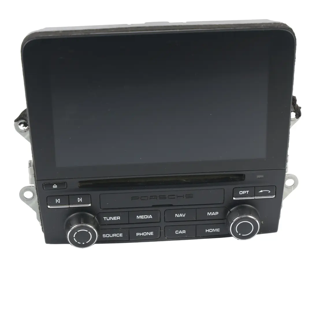 Multimedia Sat Navigation Bildschirm für Porsche 718 Boxster 982 mit Teilenummer 9P1919607E Porsche 718 Boxster 982 Multimedia Sat Navigation Bildschirm - SKU 9P1919607E - Teilenummer 9P1919607E